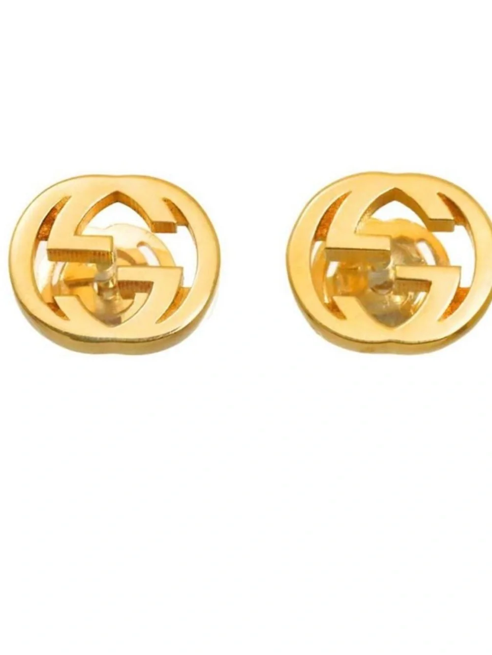 GUCCI 18k Gold Earrings - Picture 1 of 5